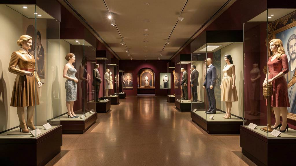 Madame Tussauds Hong Kong wax museum interior at the Peak Tower